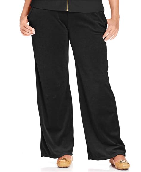 michael kors velour pull on pants|Michael Kors denim pants.